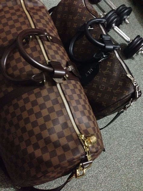 louis vuitton keepall fake|Louis Vuitton Keepall monogram.